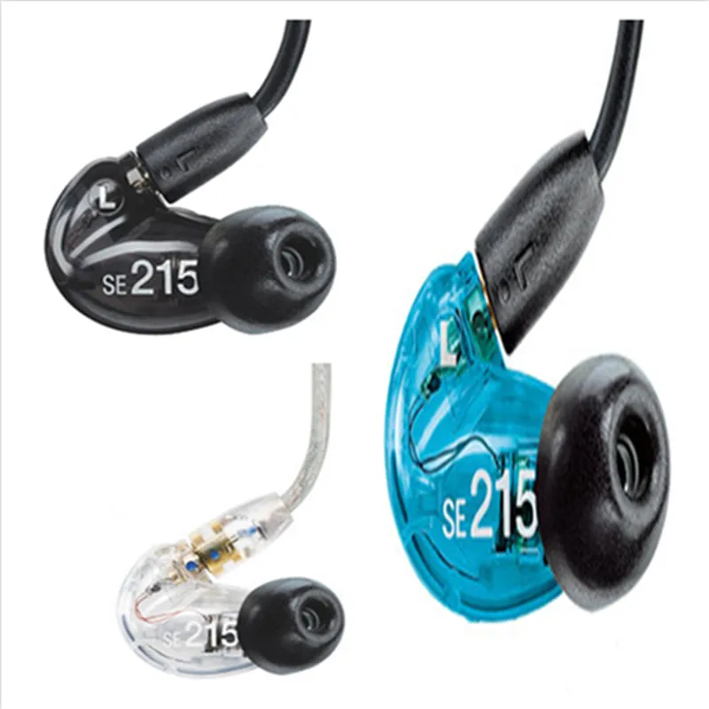 Высококачественные наушники SE215 Hi Fi Стерео шумоподавление 3 5 мм se215 вкладыши dethabl