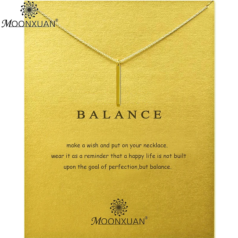 Палочка для баланса ожерелье-чокер золотистого и серебряного цветов женское