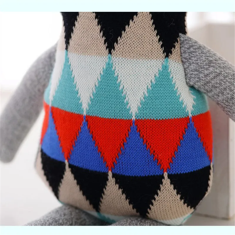 Кукла реборн вязаная шерстяная мягкая кукла Кролик для детей подарок на день