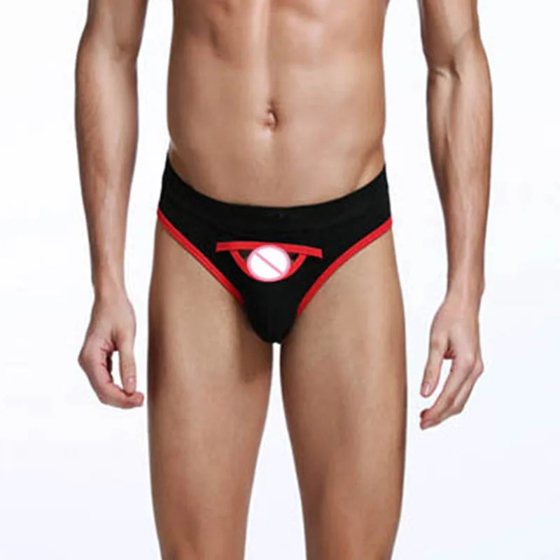Сексуальные трусы для взрослых с открытым шаговым швом трусы-танга Hombre Jockstrap Gay