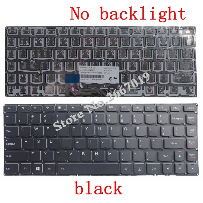 Новая английская клавиатура для ноутбука Lenovo yoga2 13 йоги 2 700 14ISK U31 70 20344 yogaII без