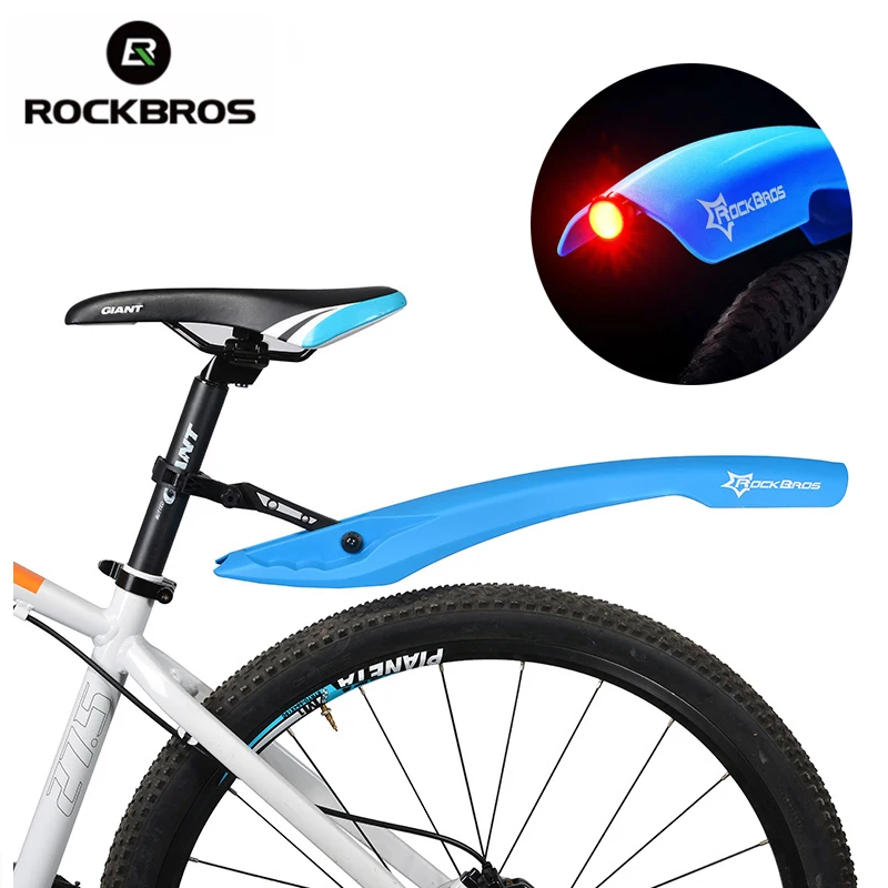 ROCKBROS 26 ''горный велосипед Передняя Задняя LED брызговик Набор Велосипед прочный