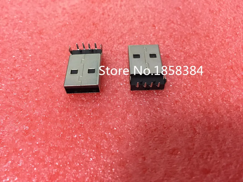 Бесплатная доставка 20 шт. в партии 4 контактный разъем USB типа А сделай сам|4 pin