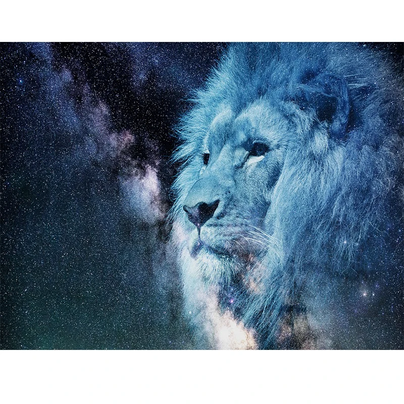 Animals diamond painting lion picture 5D DIY Full Square embroidery mosaic wall home decor cross stitch kit | Дом и сад