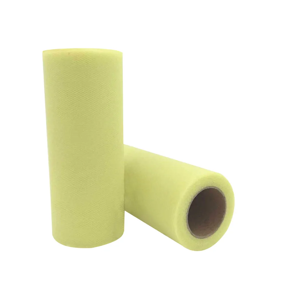 Акция, свадебный Тюль в рулоне 15 см, 25 ярдов, украшение для стола, тюль, кристальная органза, прозрачные, марлевые, вечерние - Цвет: 05