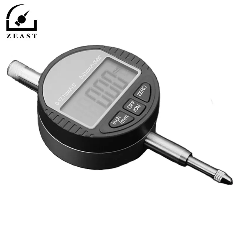 

Digital Dial Indicator Electronic Dial Gauge 0-12.7mm/0.5inch 0.01mm Range Precision Tool 0.01mm/0.0005" Tester Tools