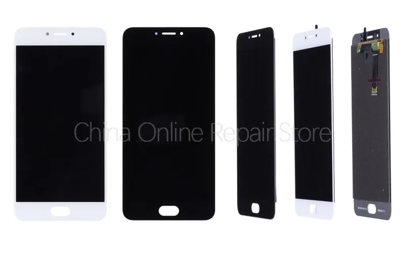 Дисплей для Meizu MX6 в сборе с тачскрином на рамке
