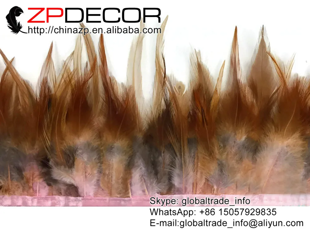 ZPDECOR петух перья 2 ярда красивые и уникальные Окрашенные Детские розовые красные