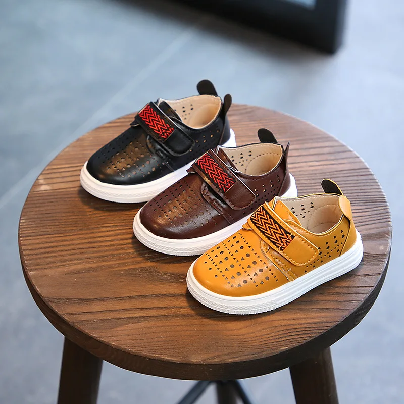 Children Boys Girls Casual Shoes Autumn Sports Hole Breathable Running Spring Sneakers for Child Kids | Детская одежда и обувь