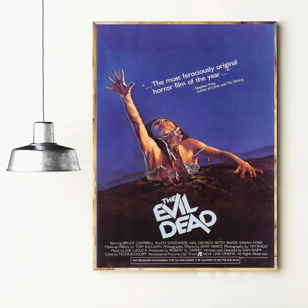 

The Evil Dead Movie Canvas Art Print Painting Poster Wall Picture For Living Room Home Decorative Bedroom Decor No Frame