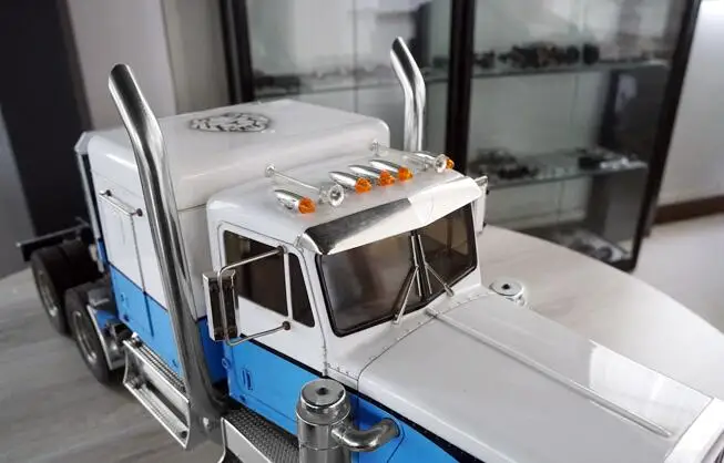 Дымоход Smokestack для Tamiya Масштаб 1:14 радиоуправляемая игрушка Размер трактора TAMIYA 1/14