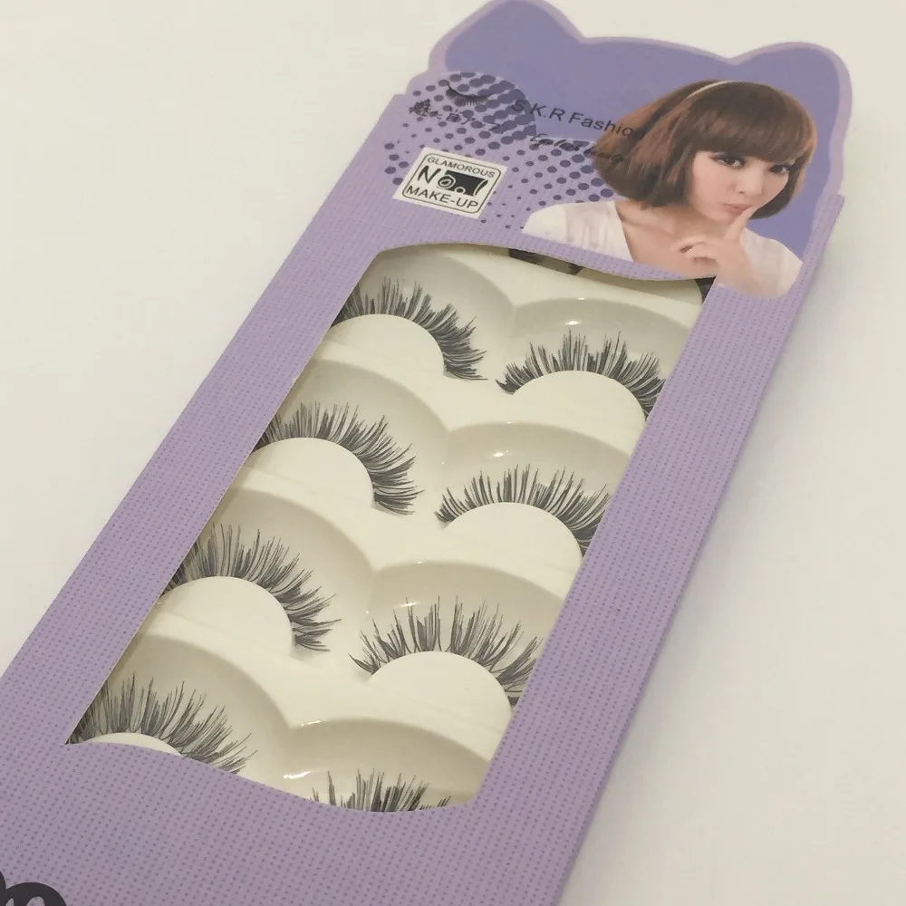 5 пар/комплект накладные ресницы для макияжа|eyelash car|eyelash creameyelashes prices |