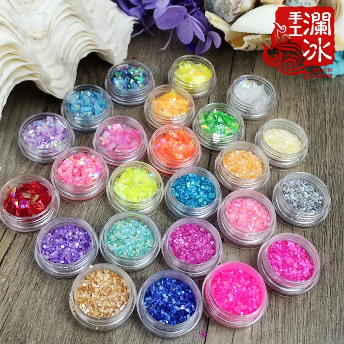 Бесплатная доставка эпоксидной смолы УФ корпуса из морской ручной DIY ювелирных