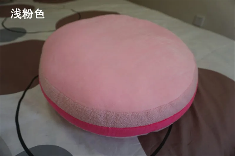 pink 1 шт. 35 см Макарон сэндвич печенье плюшевая подушка Мягкие Пуховые хлопковые подушки для печенья подушки игрушки Детские подарки Домашний декор - Цвет: pink