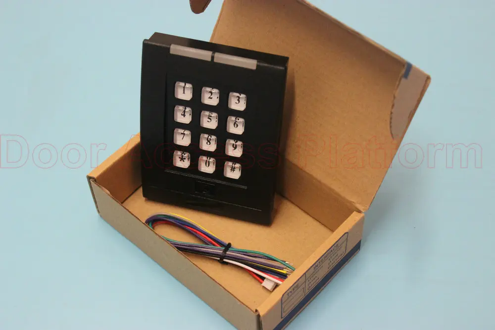 Набор бескаркасных замков 1 стеклянный с одним дверным контроллером печатная