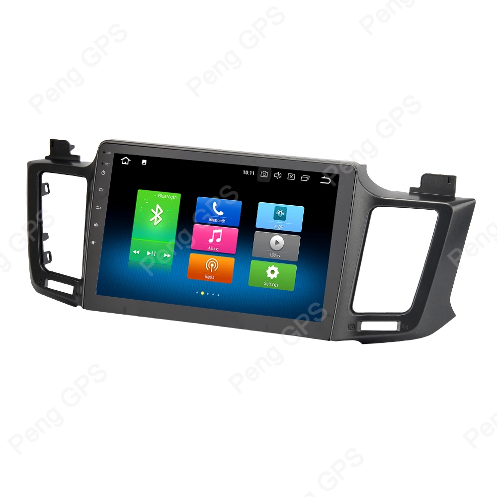 10 2 "IPS экран Android 8 0 для Toyota RAV4 2013 2014 2015 2016 с восьмиядерным процессором 4 Гб + 32 ГБ