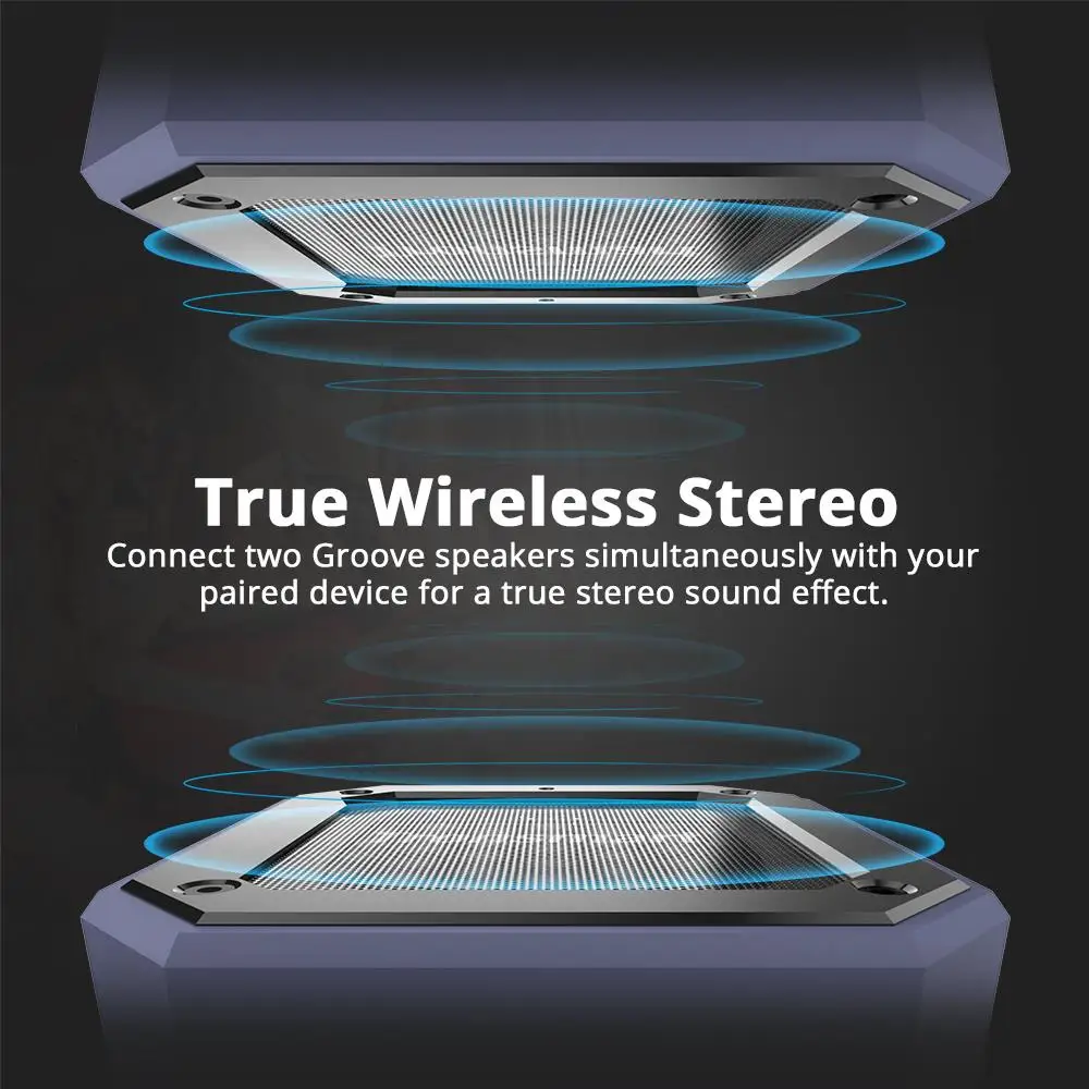 Tronsmart элемент Groove Bluetooth Динамик IPX7 Водонепроницаемый Колонка Портативный s для