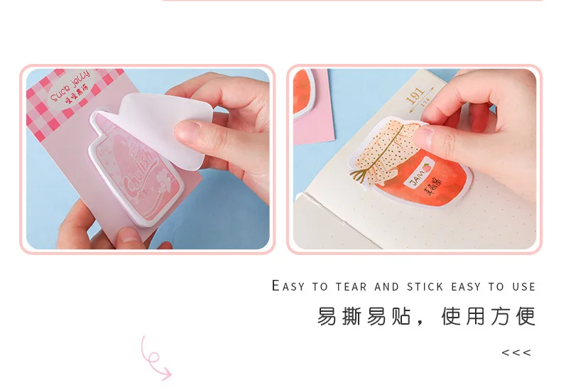 Kawaii Японская еда, молоко стикер для заметок Pad Note планировщик стикер бумага корейский Канцтовары Школьные принадлежности