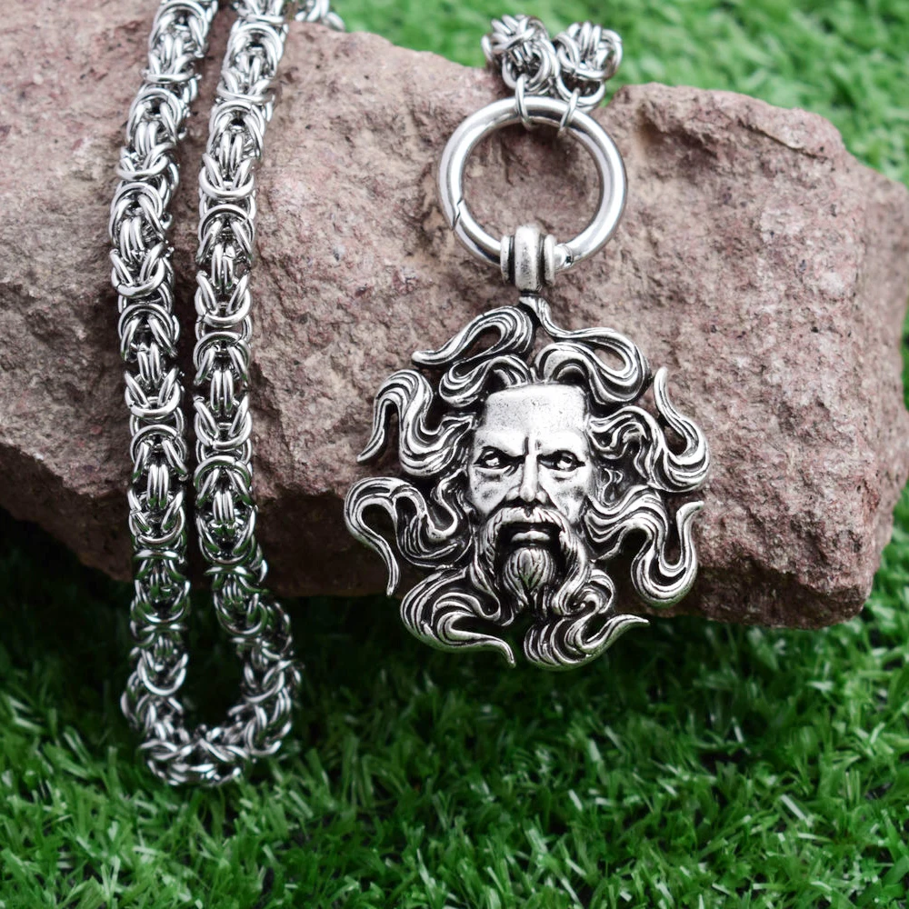 SanLan 1 шт. Norse Arrior Подвеска славянский оберег боевое ожерелье амулет-талисман с цепочкой из нержавеющей стали