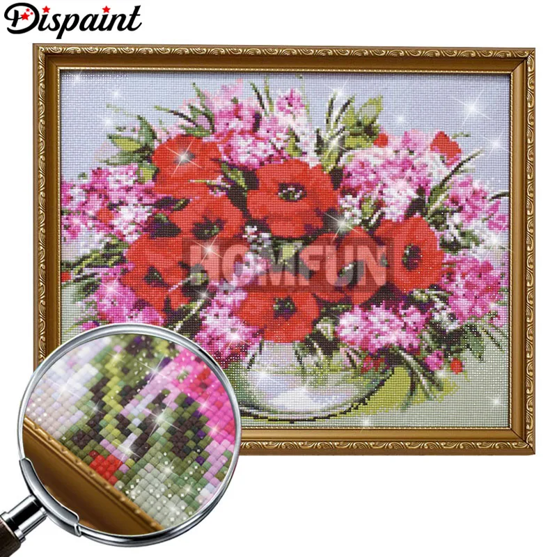 Dispaint Full Square/Round Drill 5D DIY Diamond Painting &quotcolor unicorn&quot 3D Embroidery Cross Stitch Home Decor Gift A18477 | Дом и сад