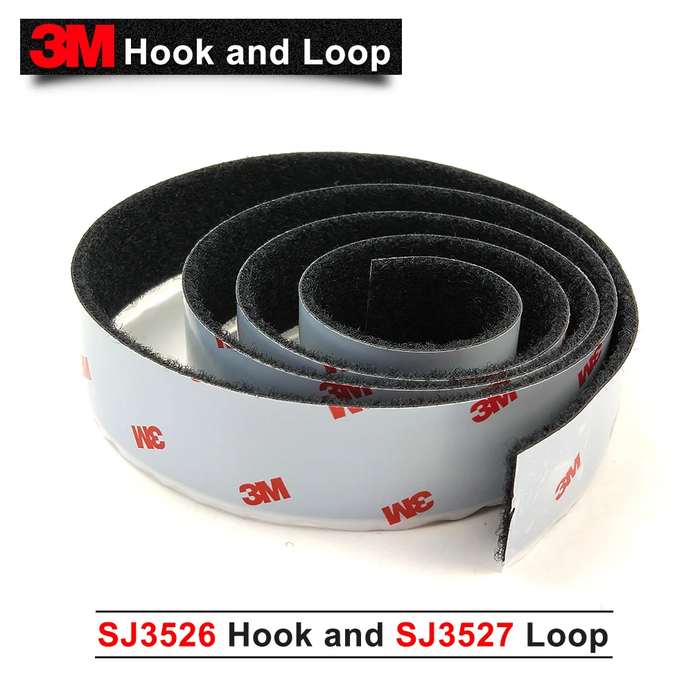 Бесплатная доставка 3 м крюк и петля SJ3526/SJ3527 Scotchmate Reclosable застежка 1 "* 50 ярдов