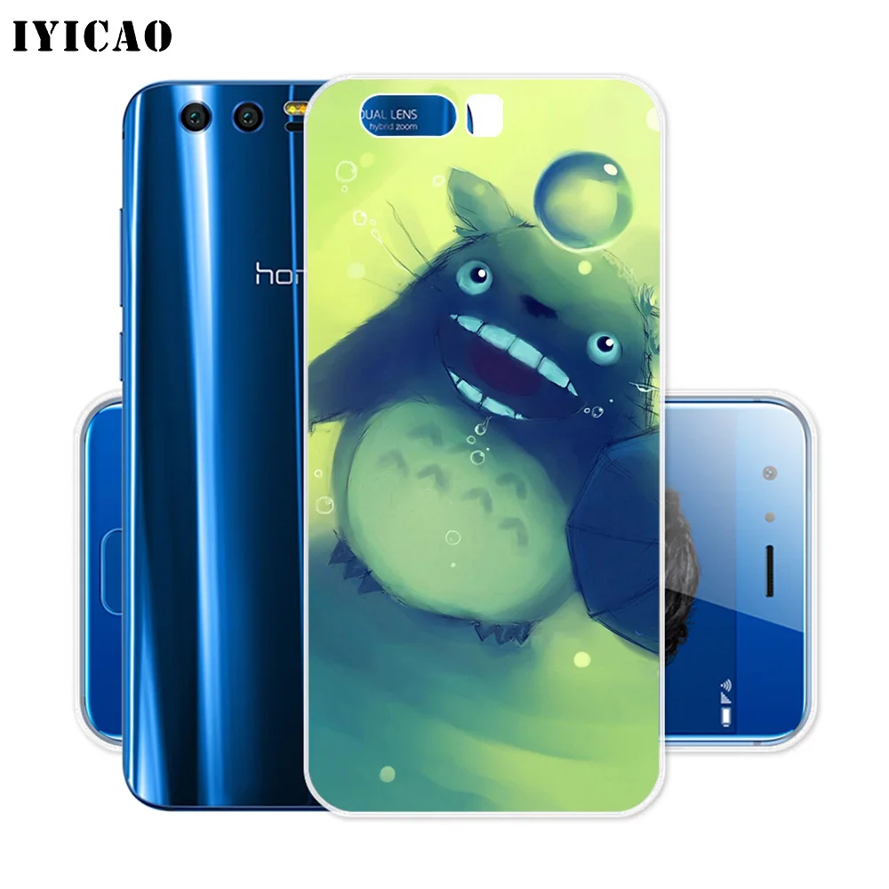 Мягкий силиконовый чехол IYICAO для Huawei Y9 Y7 Y6 Prime 2018 Honor 8C 8X8 9 10 Lite 7X 7C 6A 7A