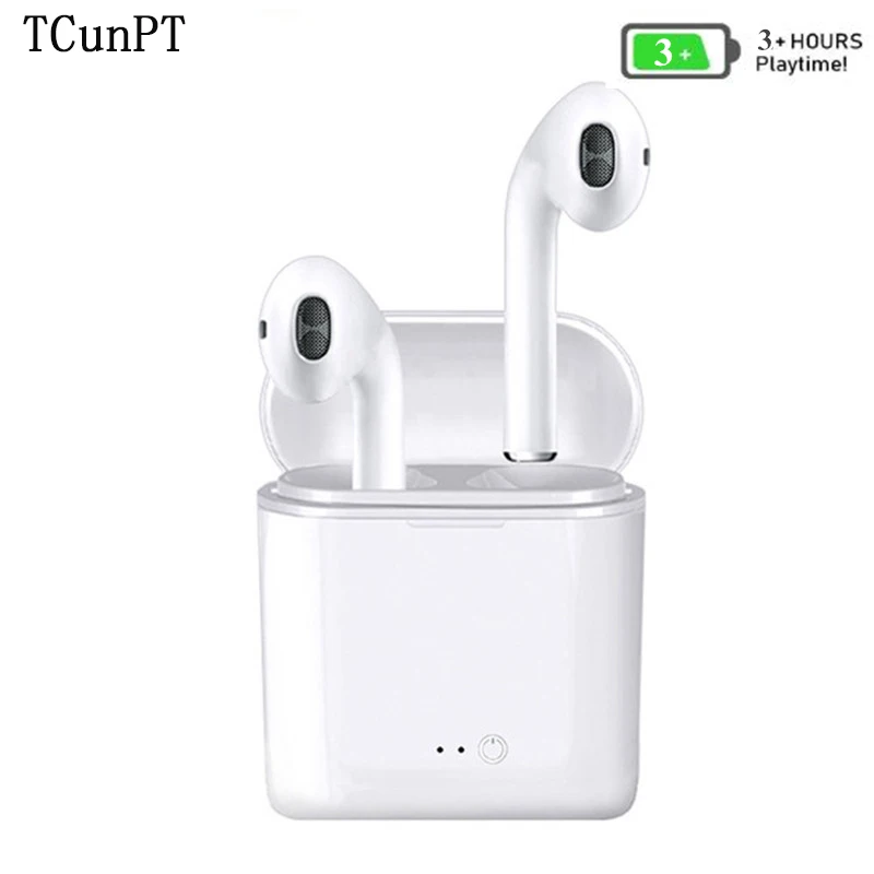 TCunPT новые I7 мини модернизированные I8X I9S беспроводные Bluetooth наушники InEar невидимые