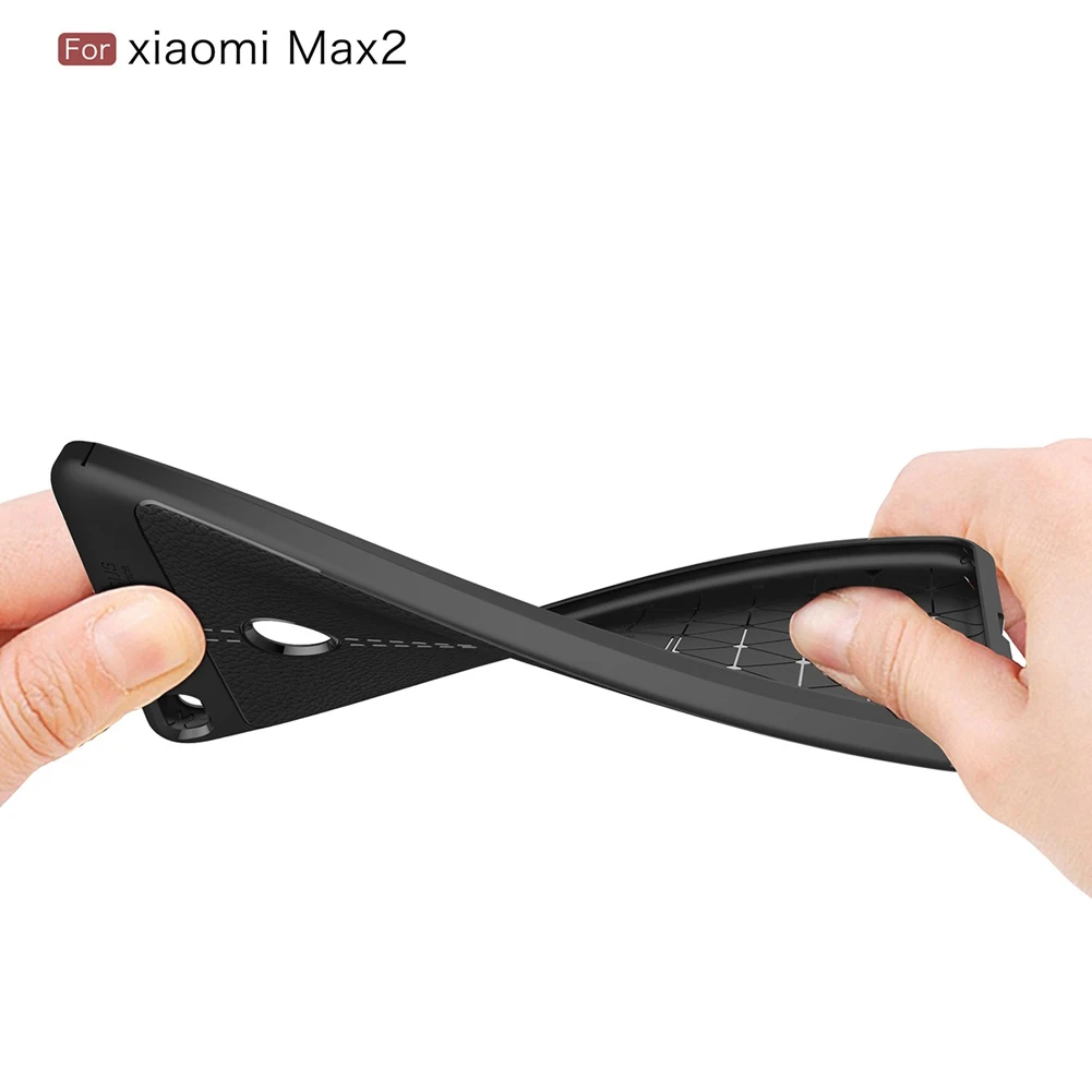 UPaitou Dermatoglyph мягкий чехол из ТПУ с принтом "для Xiaomi mi Max 2 текстуру кожи силикона