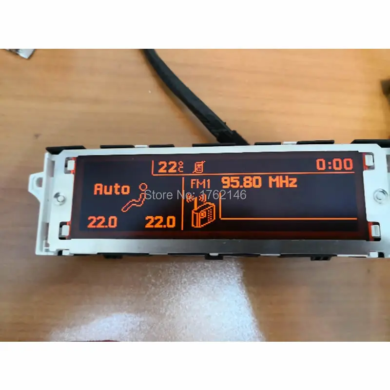 Оригинальный ЖК дисплей с поддержкой USB экран кондиционера часы Красный монитор