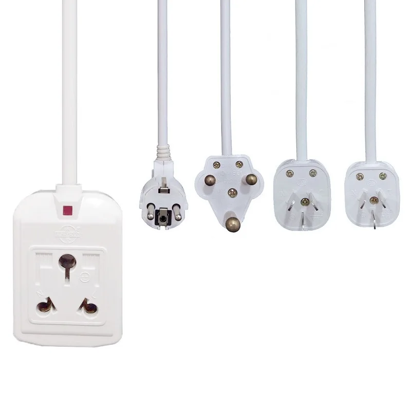 Adapter Large South African Au Plug 16a To Power Socket With Cord Extension Electric Appliance Outlet