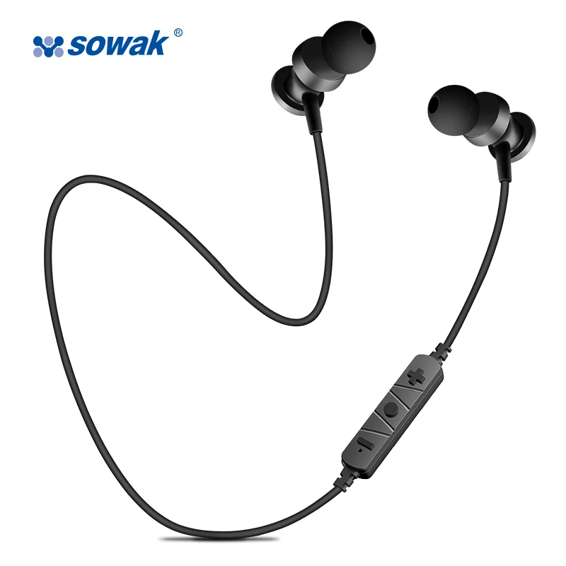 SOWAK спортивные Bluetooth наушники S2 + Handsfree беспроводной Auriculares HIFI с микрофоном|sport