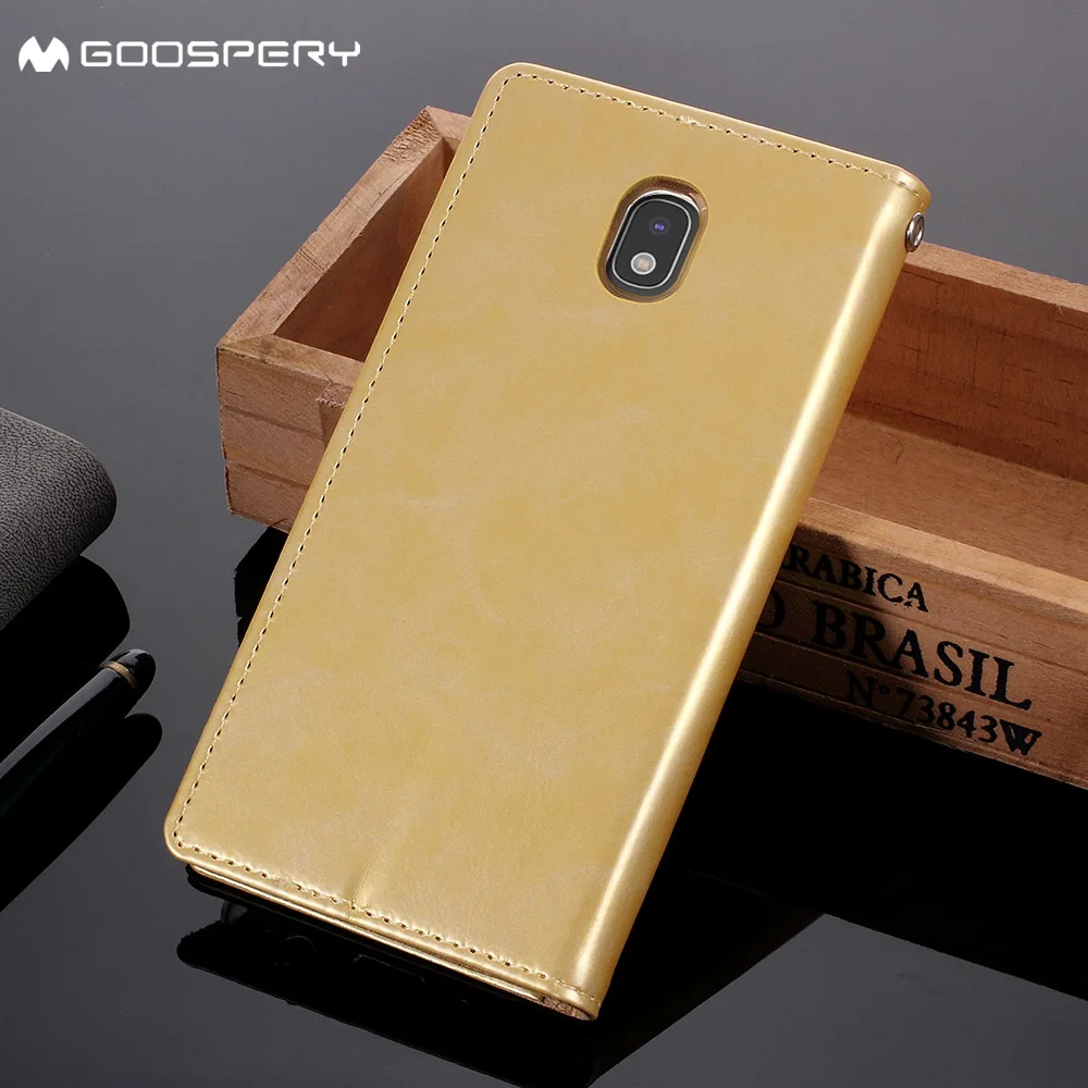 GOOSPERY принципиально для samsung Galaxy J3 J7 J5 Pro 2017 ЕС Версия телефона чехол Blue Moon