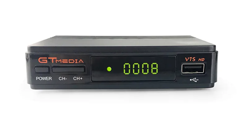 5 шт/лот GTMEDIA Freesat V7S HD спутниковый ресивер DVB-S2 1080P HD Поддержка Clines Newcam PowerVu, DRE& Biss key V7S декодер