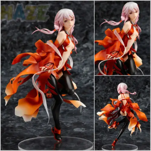 

Guilty Crown Inori Yuzuriha пвх окрашены фигура женщины Аниме фигурки Модель