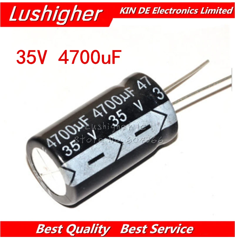 5 шт. 35V4700UF 18*30 мм специальные внутренние подкладки для 4700 мкФ 35V 18x30 Алюминий