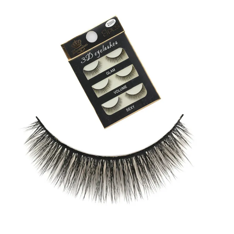 

3D Handmade Fake Eyelashes Natural Long Thick Daily Makeup Thick Cross Eyelashes Eye Lashes eye lashes Tweezers
