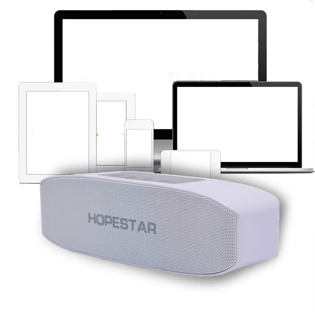HOPESTAR H11 Динамик FM радио Беспроводной громкий Динамик стерео звук MP3 музыкальный плеер Поддержка карты памяти мобильного Мощность