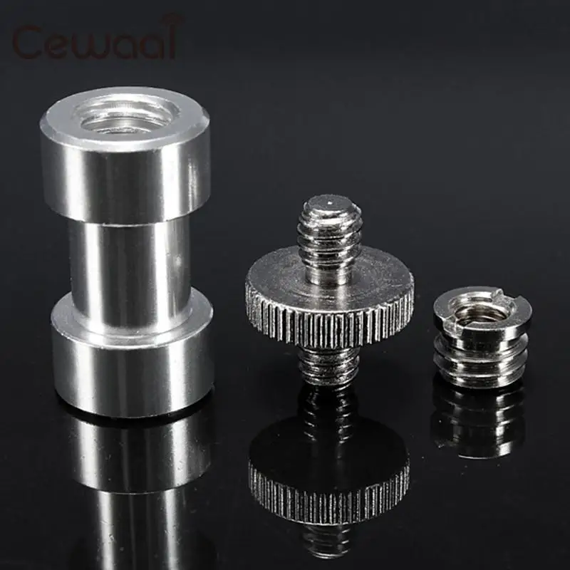 6 In 1 1/4" 3/8" Tripod Thread Screw Mount Camera Spigot Convert Adapter | Электроника