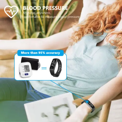 AKASO SmartWatch водонепроницаемый спортивный трекер для сна пульсометр фитнес-монитор