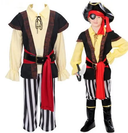 

halloween pirate costumes for boys cosplay clothing pirate suits for children pirate clothing carnival costumes