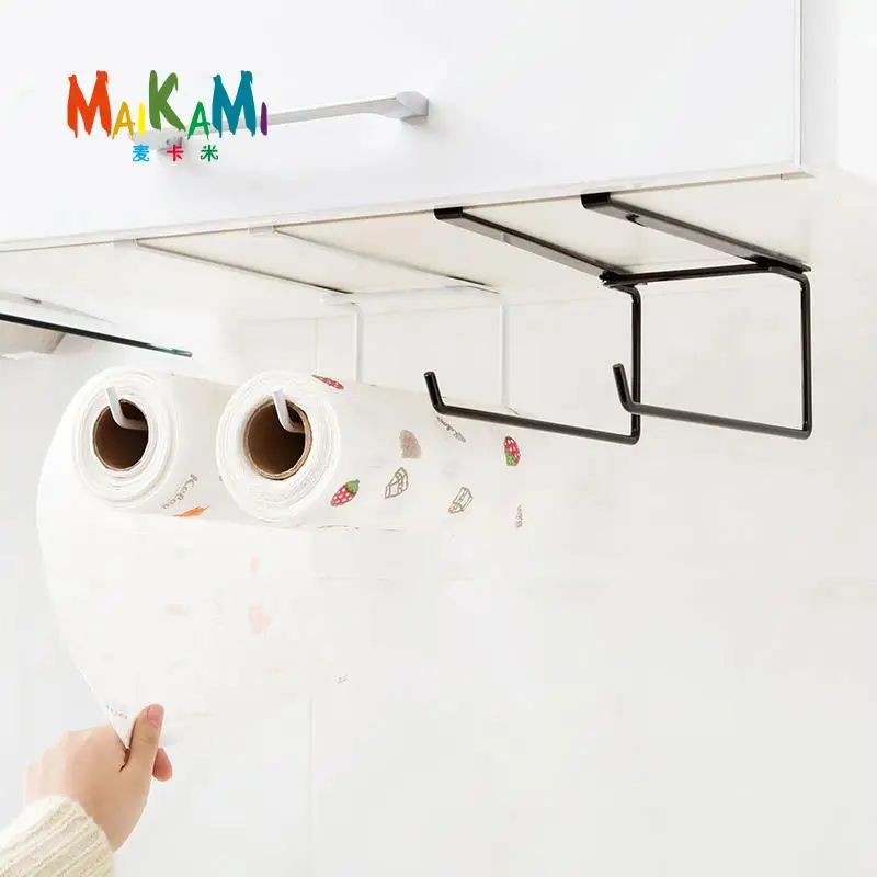 MAIKAMI практичный 2в1 кухонный туалетный бумажный полотенцесушитель держатель для