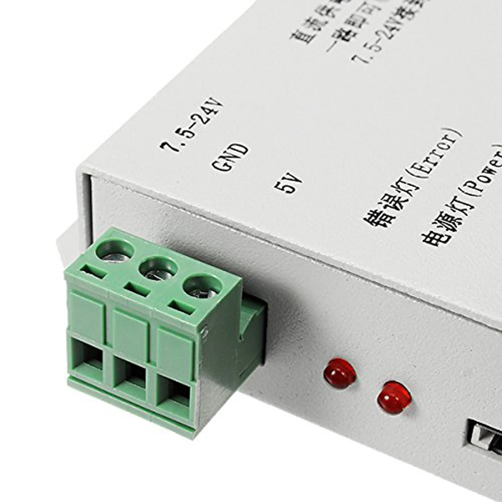 LED T1000S 128 sd карты пикселей RGB полноцветный контроллер DC 5 в 24 В для WS2801 WS2811 WS2812B LPD6803