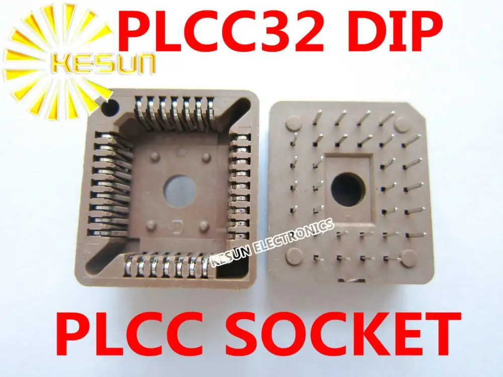 

FREE SHIPPING 29PCS PLCC32 PLCC 32pins DIP type IC Socket