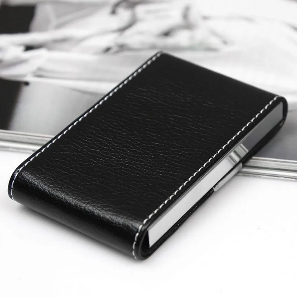 Кошелек Для мужчин женщин путешествия металла Бумажник Кредитная карта посылка