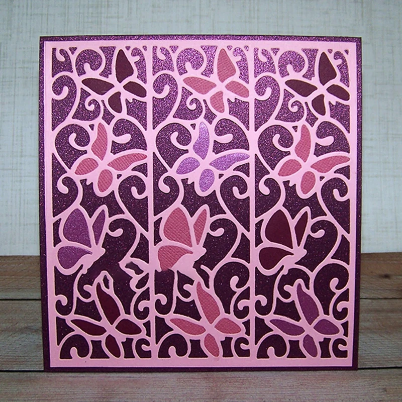Butterflies in Flight Scrapbooking Dies Metal Cutting Dies new Carbon steel Cutting Craft Dies for DIY Card Making