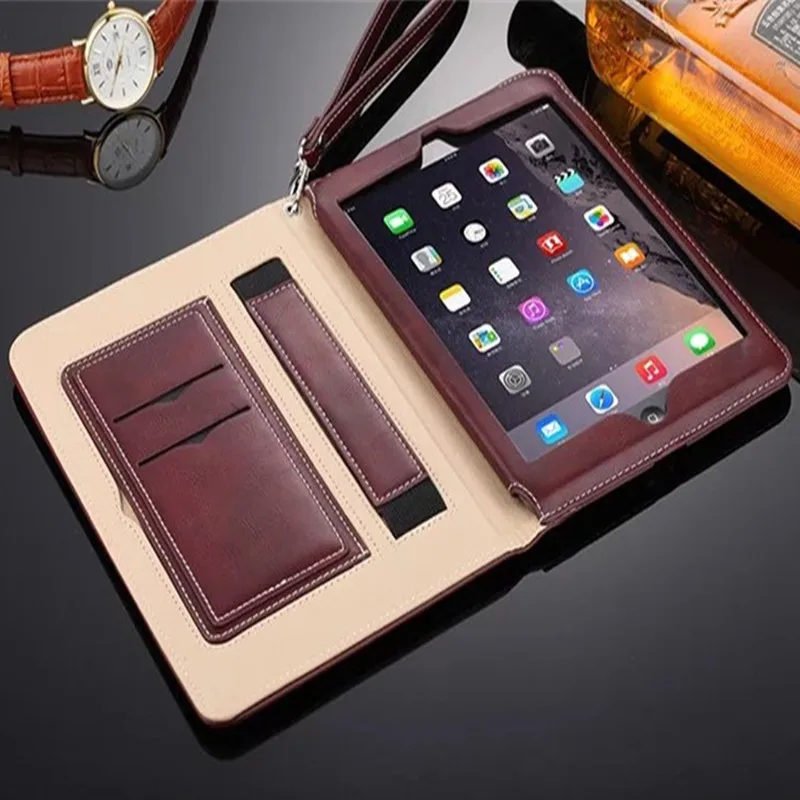 Роскошный чехол для iPad air apple 5/6 ремешок с держателем рук чехол-книжка Air 1/2 |
