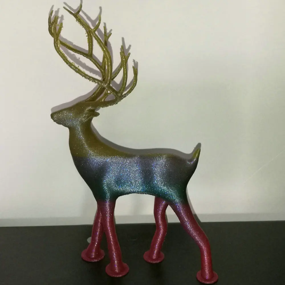 3D Printing Consumables Full Star Chameleon Rainbow MetalX PLA Consumables 1.75mm 1kg 3d printer filament