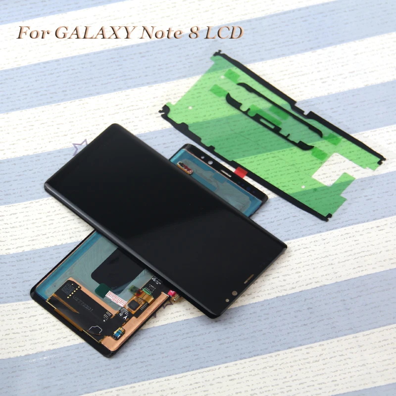Amoled для Samsung galaxy Note 8 ЖК-дисплей сенсорный экран дигитайзер сборка note N9500 N950F N900D N900DS