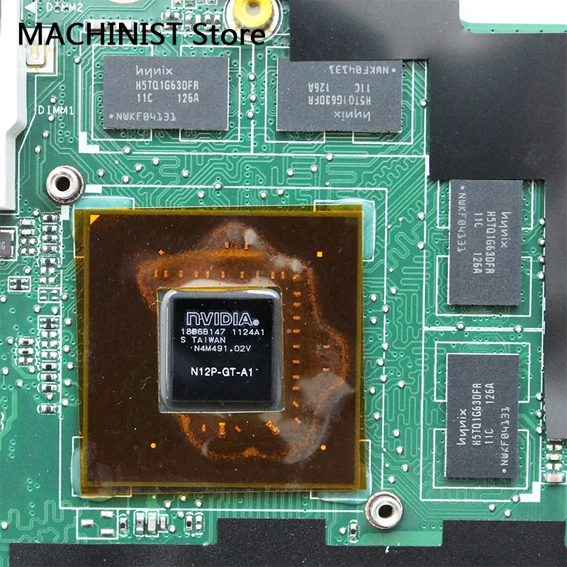 Оригинальный дизайн для ASUS N43S N43SN N43SM N43SL REV2.0 ноутбук материнская плата HM65 DDR3 GT540/1G