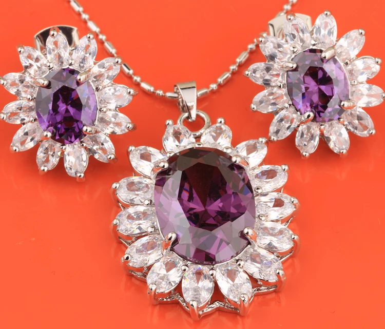 Комплект из колье и серёг с цирконом|fashion jewelry set|jewelry setsjewelry sets fashion |